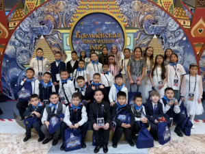 Дети участников спецоперации из Якутии приняли участие в Кремлёвской ёлке