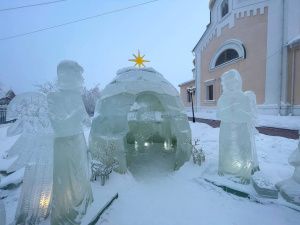 Архиерейские богослужения Рождественского сочельника в Преображенском соборе