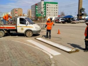 В Якутске полным ходом идет предпраздничная подготовка улиц