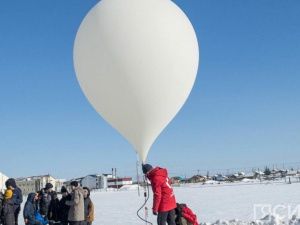 В Якутии школьники запустили стратосферный спутник