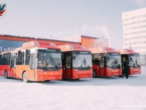 В Якутск прибыли новые маршрутные автобусы