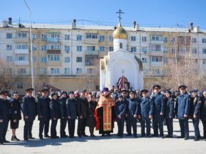 Сотрудники и ветераны УФСИН приняли участие в общегородском Пасхальном Крестном ходе, приуроченном к 81-й годовщине Победы в Великой Отечественной войне