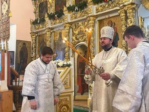 Архиерейские богослужения Рождественского сочельника в Преображенском соборе