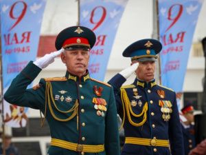 В Якутске на Площади Победы прошёл военно-патриотический парад в честь 81-й годовщины Победы