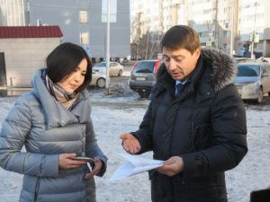 Городские власти недовольны качеством выполненных работ Бульвара учителя и Сквера тружеников тыла