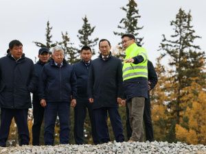 На региональной трассе «Нам» завершаются аварийно-восстановительные работы после весеннего паводка