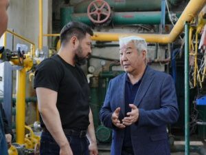 Евгений Григорьев проконтролировал ход подготовки к отопительному сезону