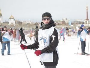 Профсоюзы Якутии провели эстафету по лыжным гонкам