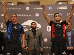 Бойцы турнира Eagles FC кубка главы Якутии встретились лицом к лицу перед поединками