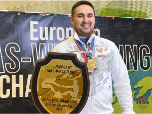 Эрчим Баппагай стал абсолютным чемпионом Европы