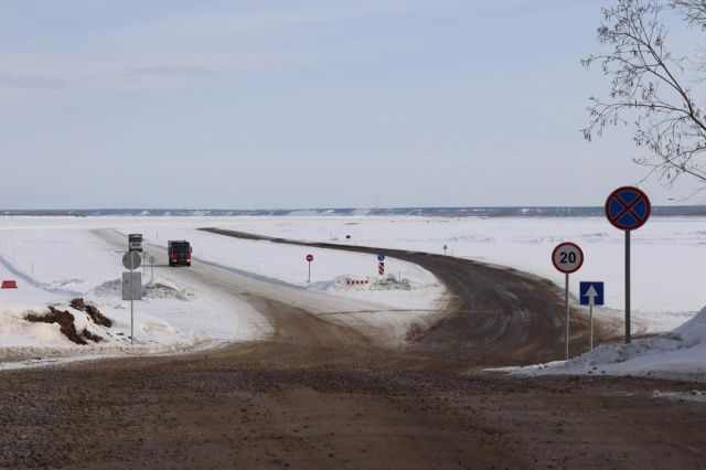 Работу ледовой переправы Хатассы — Павловск планируют продлить