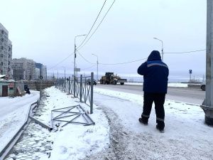 Общественный контроль: комиссия Общественной палаты РС(Я) проверила ход строительства улицы Виктора Ефимова в Якутске