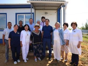 Айсен Николаев поручил благоустроить территорию врачебной амбулатории в Тулагино