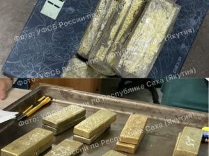 В Якутии сотрудники ФСБ пресекли незаконный оборот золота на сумму более 121 млн рублей