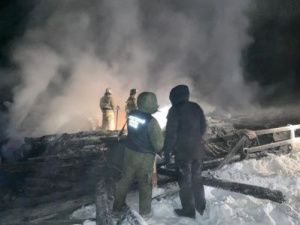 В Якутии на пожаре погибли двое детей: Возбуждено уголовное дело