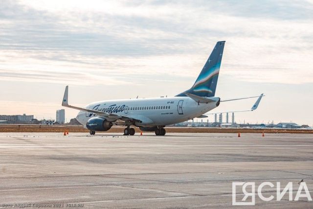 В Якутске при взлете из аэропорта у самолета разрушилось шасси