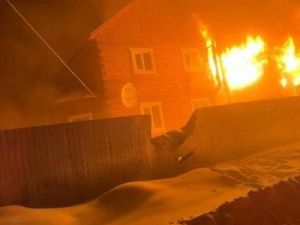 Фотофакт: Пожар в Сатале!