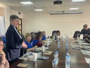 Доверенное лицо Путина Марина Бахилина приняла участие в мастер-классе «Широка страна моя родная»