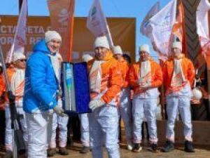 Эстафета огня VIII Игр «Дети Азии» прошла в Среднеколымском улусе