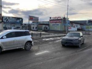 Девушка получила травму позвоночника в ДТП на улице Бестужева-Марлинского