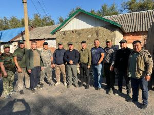 Делегация Горного района доставила бойцам СВО гуманитарную помощь