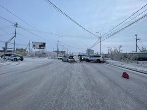 В Якутске за прошедшие выходные в ДТП пострадали трое человек
