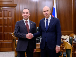 Глава Якутии Айсен Николаев встретился с министром финансов России Антоном Силуановым