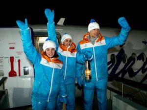 «Якутия» доставила Огонь, участников и гостей игр «Дети Азии» на Сахалин