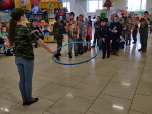 Праздник для мальчишек в ТРК «Чудо – парк» начался с интриги