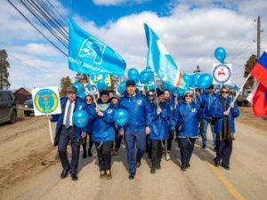 Коллектив компании «Железные дороги Якутии» принял участие в праздничных мероприятиях в п. Нижний Бестях