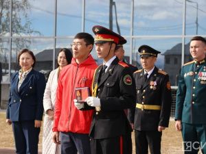 В Якутске стартовал IX слет юнармейцев