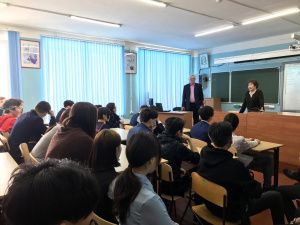 ЖДЯ и ДВГУПС провели профориентационные встречи со школьниками