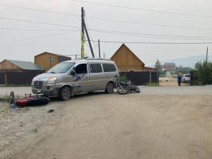 В Якутске два подростка попали в ДТП на мотоциклах