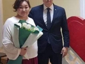 Министр трогательно отметил годовщину свадьбы