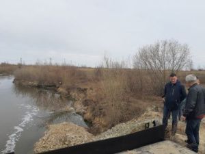 Роман Сорокин проконтролировал состояние гидротехнических сооружений
