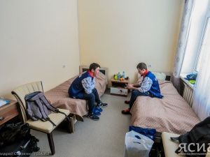 Сборная Якутия показала условия проживания в Южно-Сахалинске