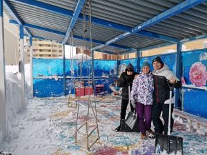 В Якутии газовики помогли в борьбе со снежной стихией