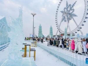 Якутские мастера заняли два призовых места на международном конкурсе ледовых скульптур в Харбине