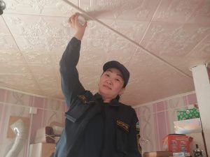 Продолжается социальная акция «Предупреди пожар – установи АДПИ!» в Якутии