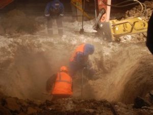 В Якутске ведутся восстановительные работы по газоснабжению