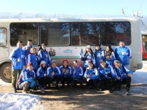 Студенческие отряды посетили г. Вилюйск и село Усун (1 Куулэт) Вилюйского района в рамках Всероссийской патриотической акции «Снежный десант РСО»