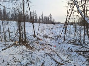 В Якутии двое человек пострадали в слетевшем в кювет автомобиле