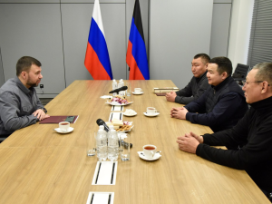 Денис Пушилин поблагодарил Якутию за помощь при защите и восстановлении Донбасса  