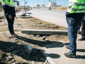 Сардана Авксентьева проверила ремонт столичных дорог