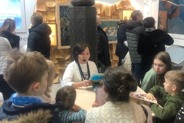 Мастер-класс по якутскому языку провели на выставке-форуме «Россия»