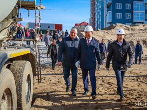 В 203 микрорайоне Якутска началось строительство школы на 360 мест