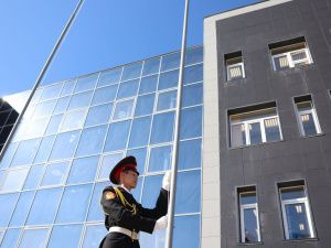 В День знаний в Якутии открыли новый учебный корпус кадетской школы
