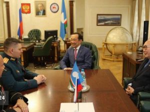 Глава Якутии встретился с участниками второго набора президентской программы «Время героев»