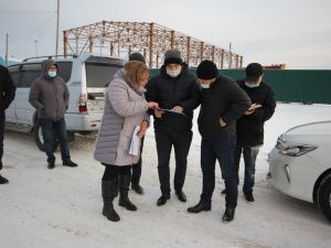 Евгений Григорьев провел выездное совещание в Промышленном округе