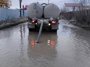 Общий объем откачанной воды по городу Якутску превысил 109 231 кубометр